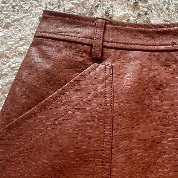 Women's Pencil Skirt Trio - Black, Brown, Burgundy - Picture 3 of 10